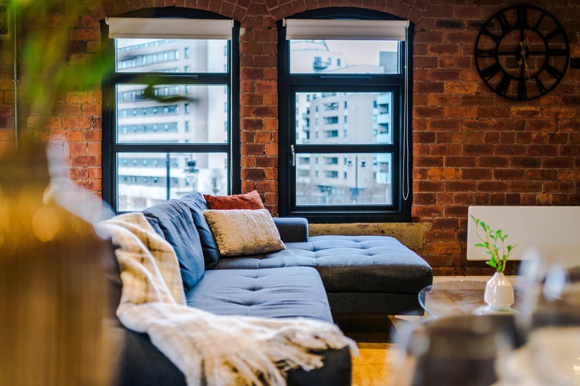 2 King Size Beds In Manhattan Styled Oversize Apartment Leeds  Exteriör bild