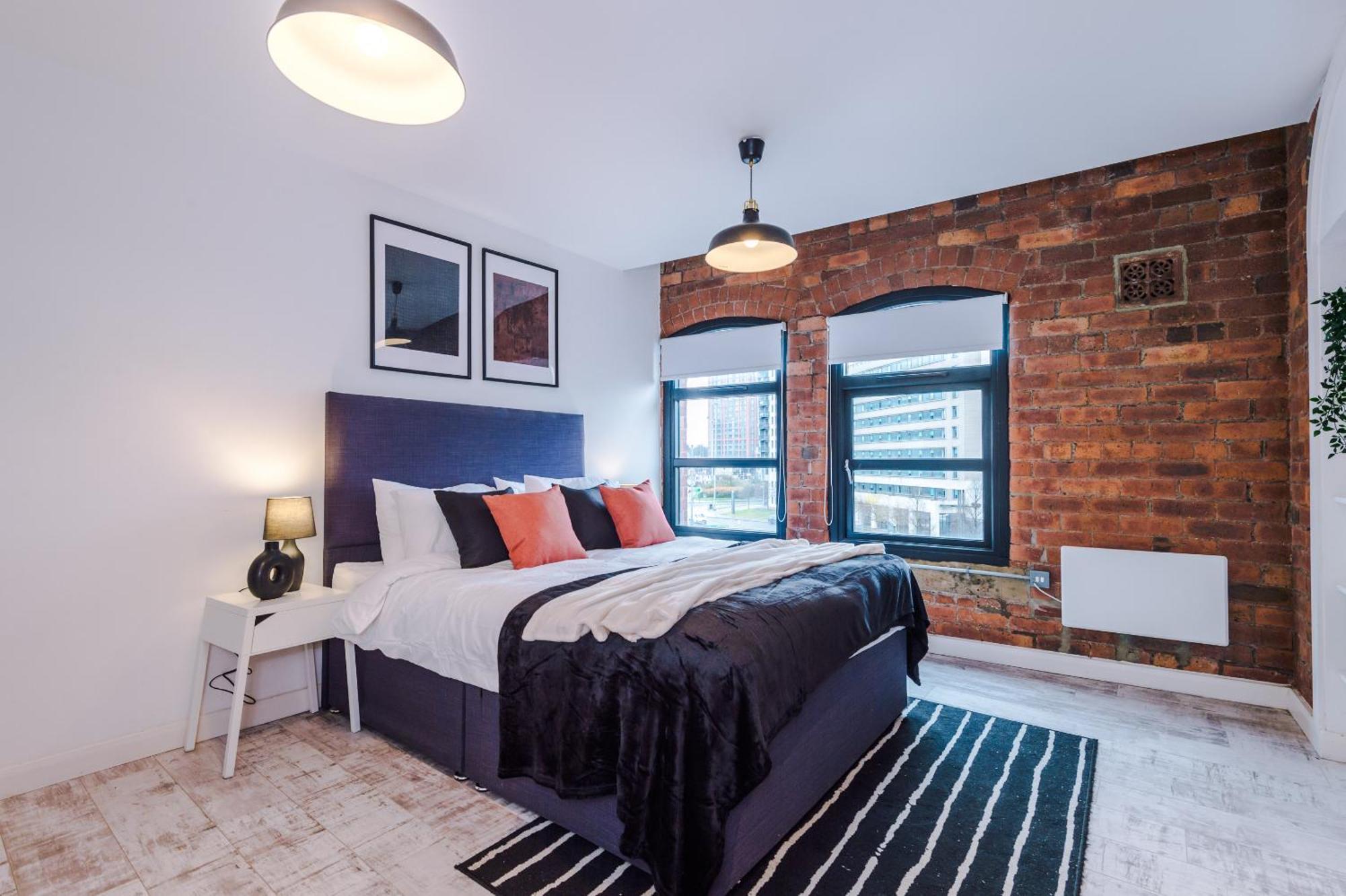 2 King Size Beds In Manhattan Styled Oversize Apartment Leeds  Exteriör bild