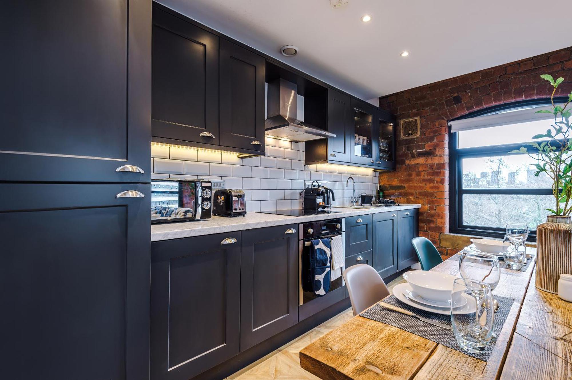 2 King Size Beds In Manhattan Styled Oversize Apartment Leeds  Exteriör bild